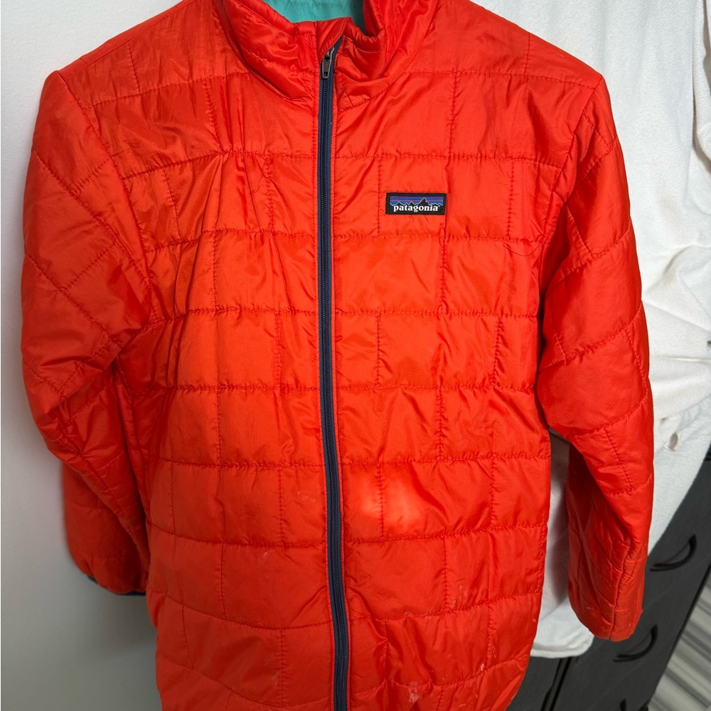 Patagonia Vibrant Red Quilted Jacket